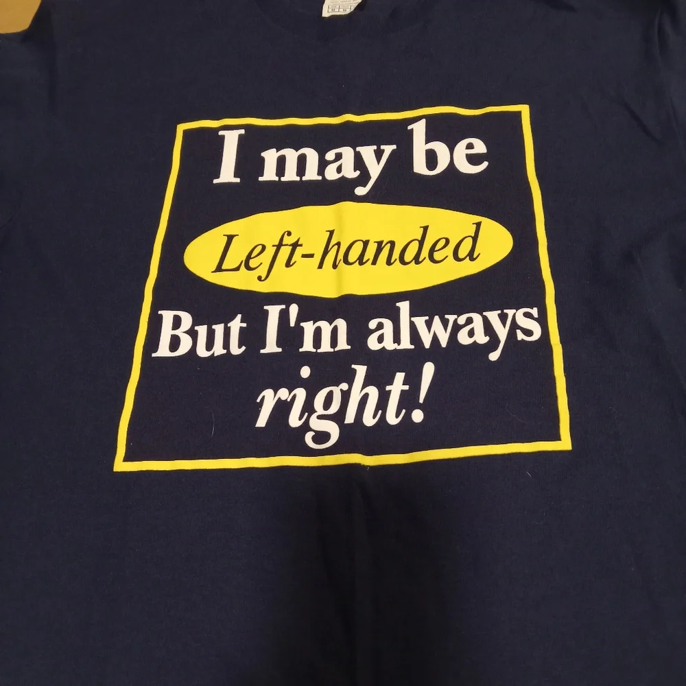 EUC Left-handed T-shirt - Picture 2 of 3